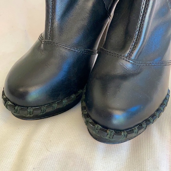 Hardcore RMK stiletto ankle boots.♠️Pull on, Elasticated ankles SIZE 7.5 - Picture 4 of 9